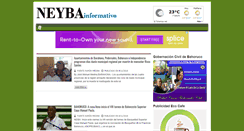 Desktop Screenshot of neybainformativo.com